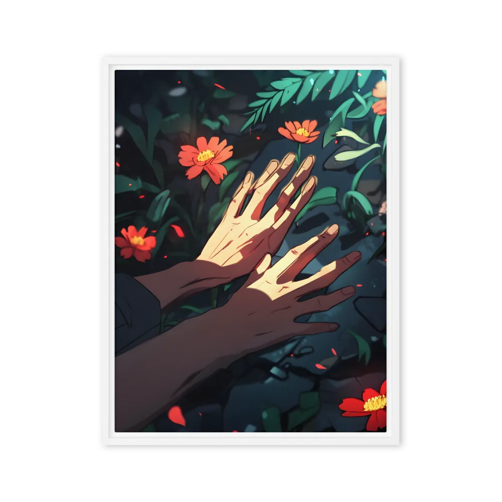 Whispers of Nature | Canvas with White Frame | 24″×32″