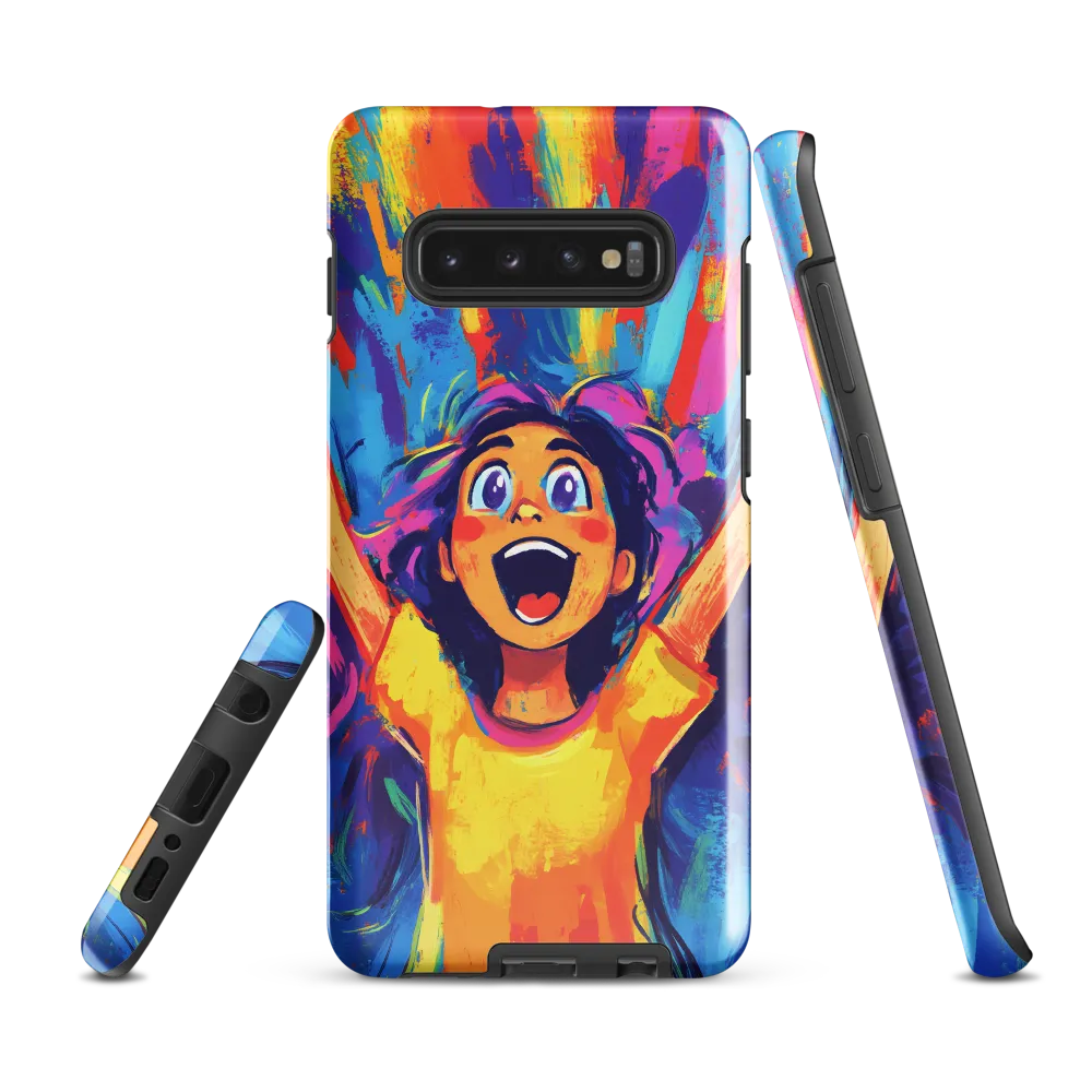 Burst of Joy | Phone Case |  S10 Plus | Tough Case | Glossy