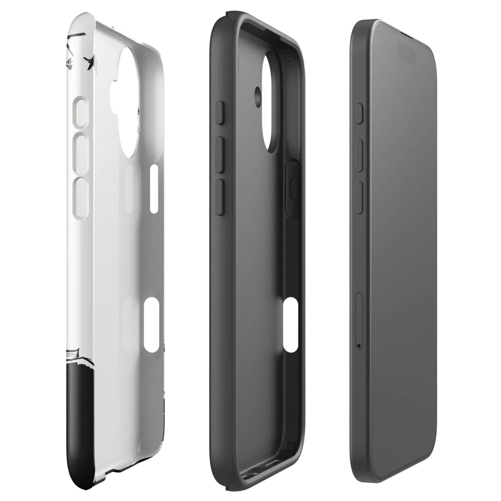 Contemplative Serenity | Phone Case |  16 Plus | Tough Case | Glossy