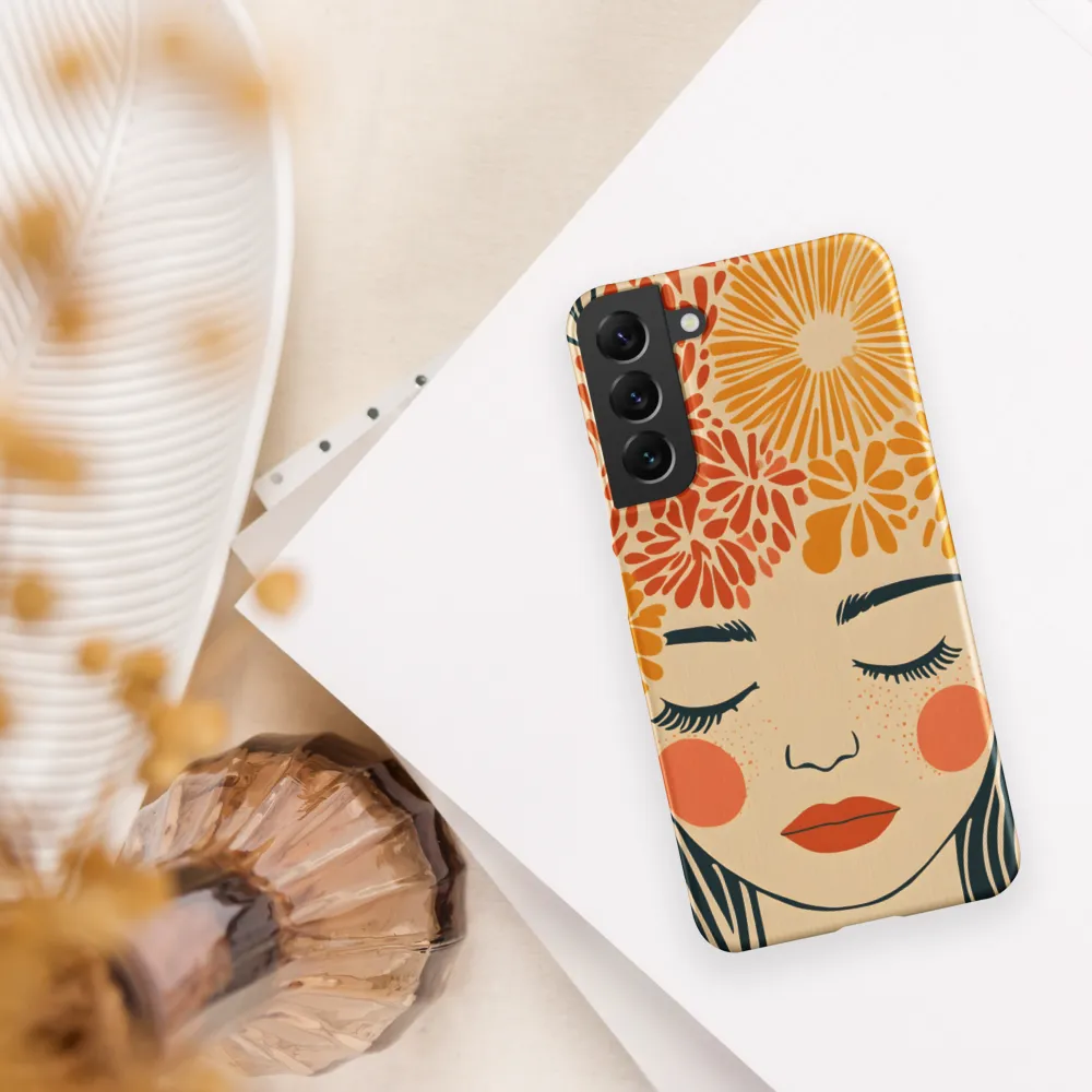 Serenity in Bloom | Phone Case |  S22 Plus | Snap Case | Matte