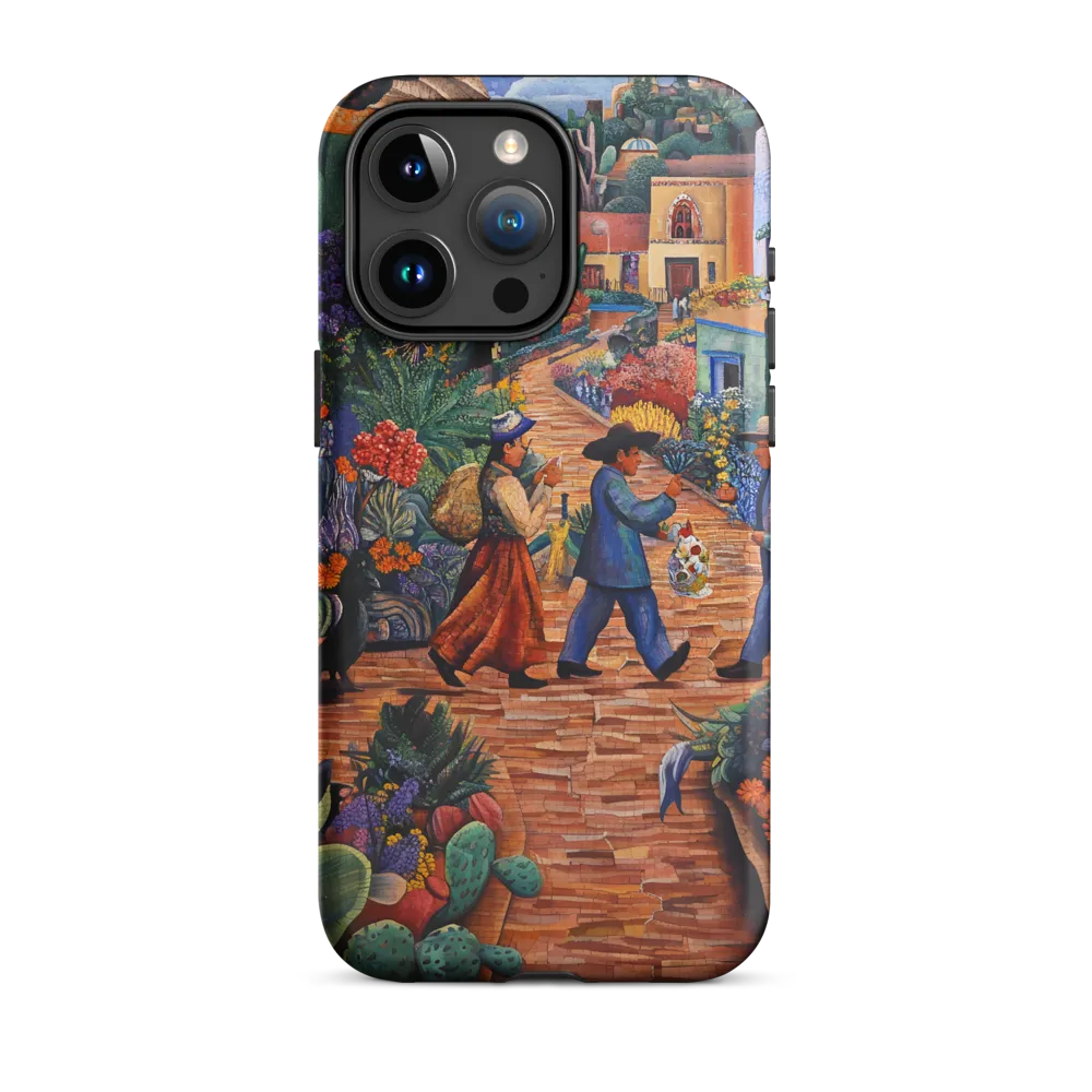 A Mosaic Journey Through Colorful Landscapes