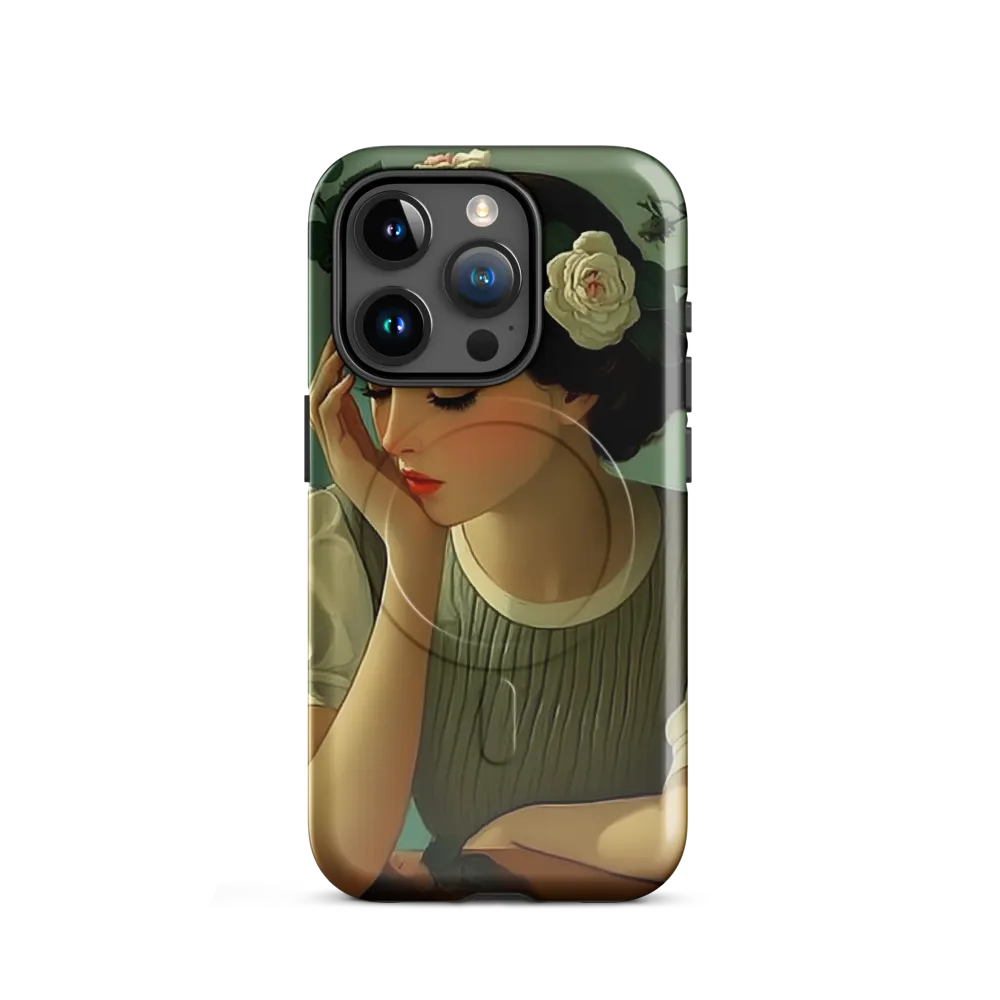 Whispers of Serenity | Phone Case |  15 Pro | MagSafe® Tough Case | Glossy