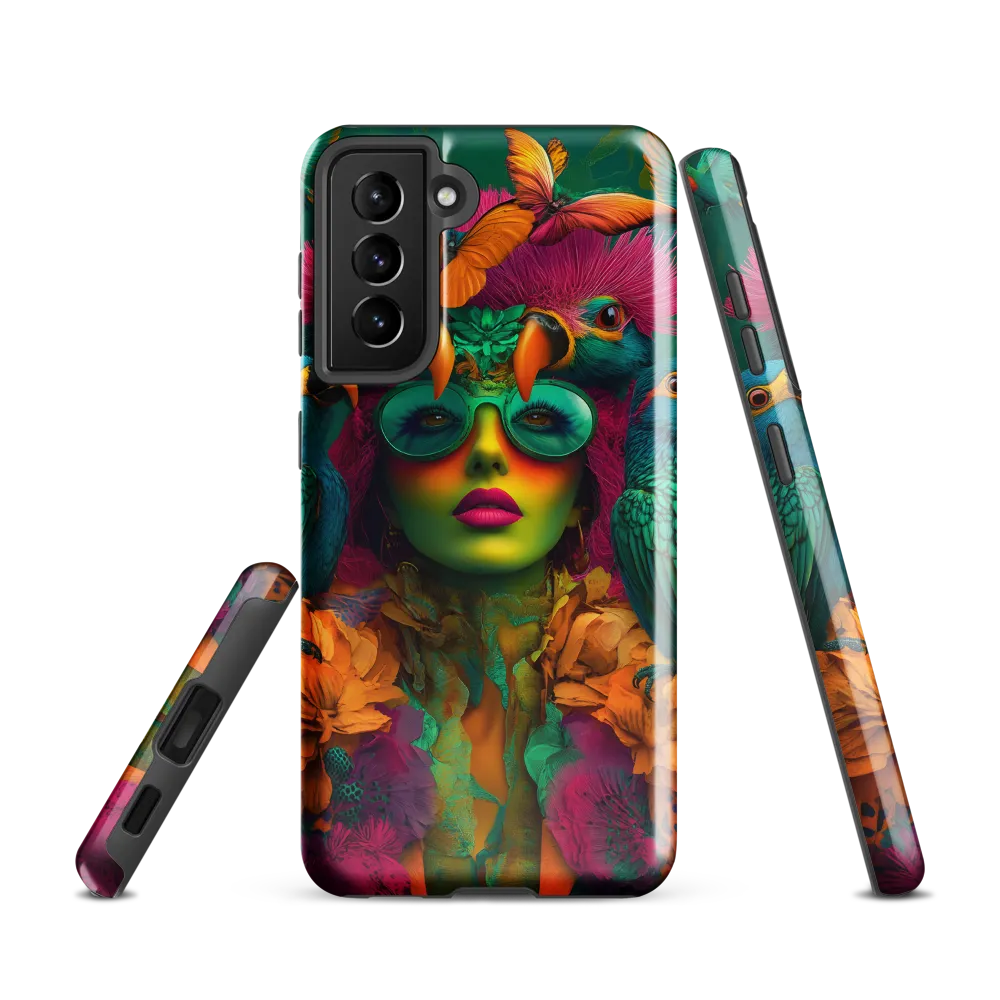 Tropical Reverie | Phone Case |  S21 | Tough Case | Glossy