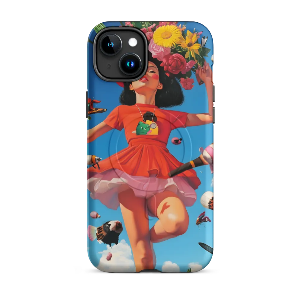 Joyful Whimsy | Phone Case |  15 Plus | MagSafe® Tough Case | Matte