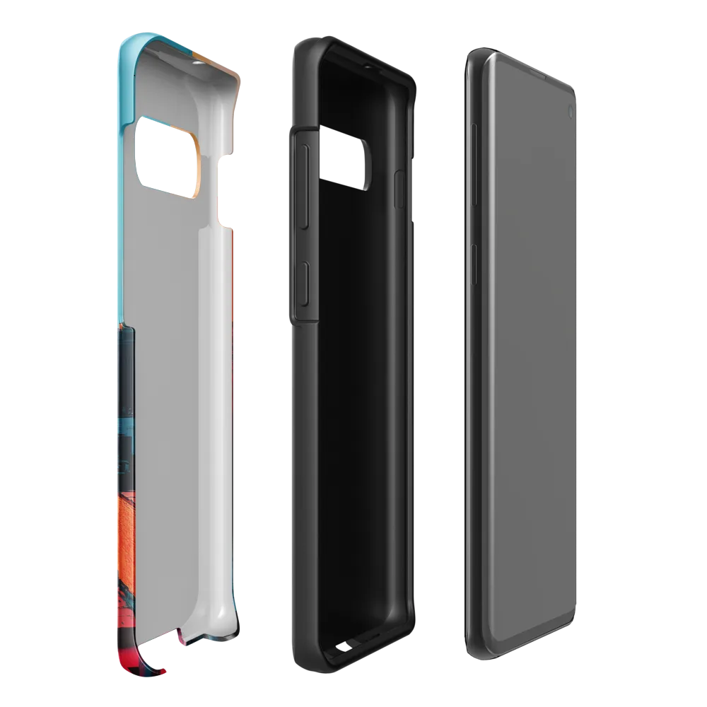 Urban Fusion: A Symphony of Color | Phone Case |  S10 Plus | Tough Case | Glossy