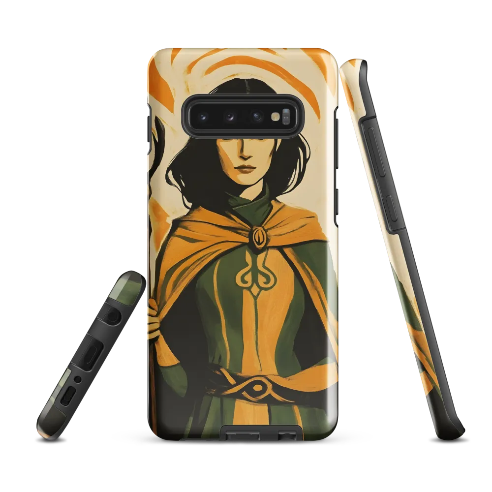 Sorceress of the Orange Realm | Phone Case |  S10 Plus | Tough Case | Glossy