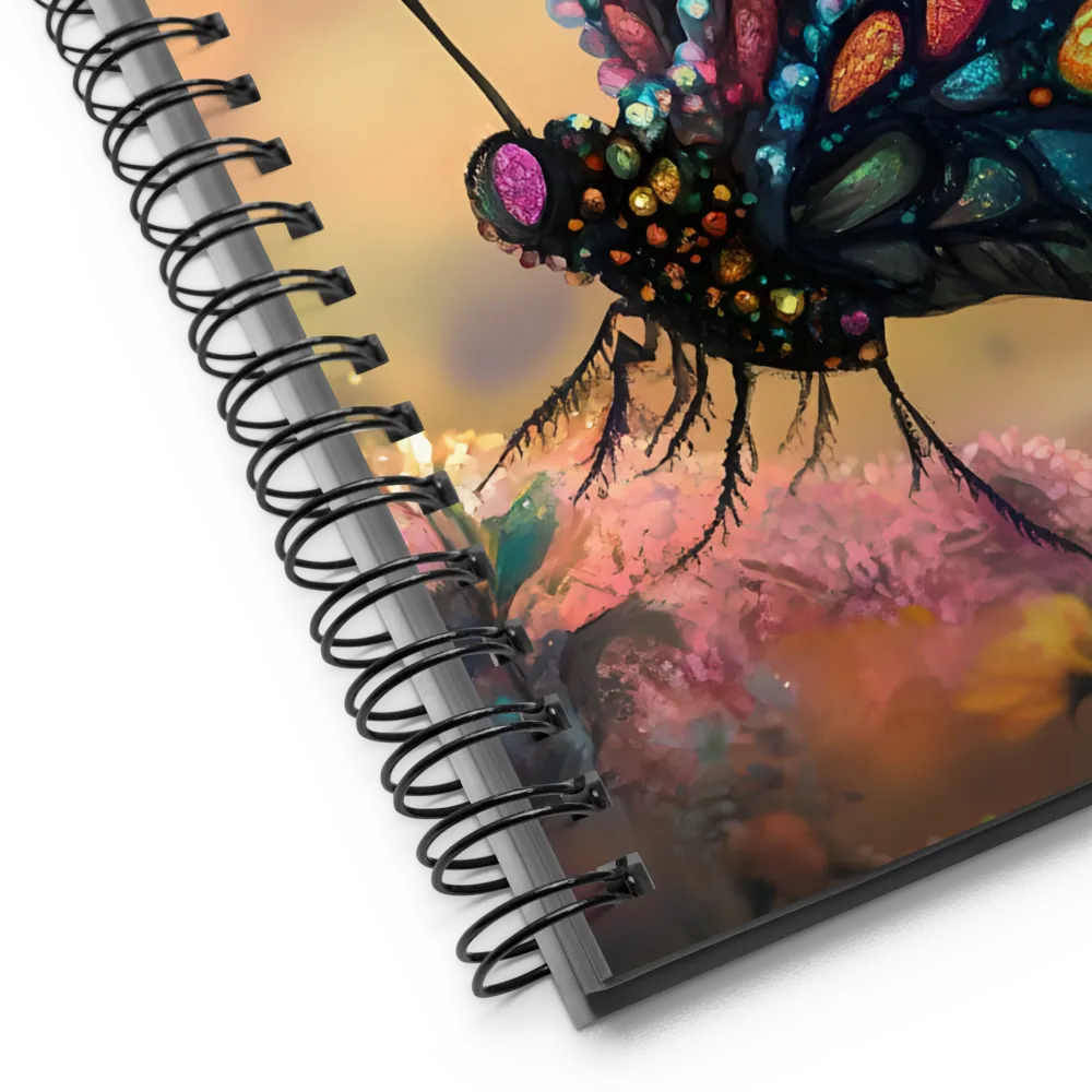 Whispers of a Colorful Dream | Spiral Notebook