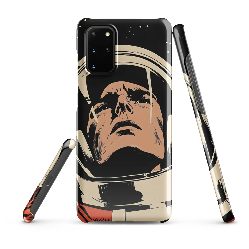 Gaze of the Astronaut | Phone Case |  S20 Plus | Snap Case | Glossy