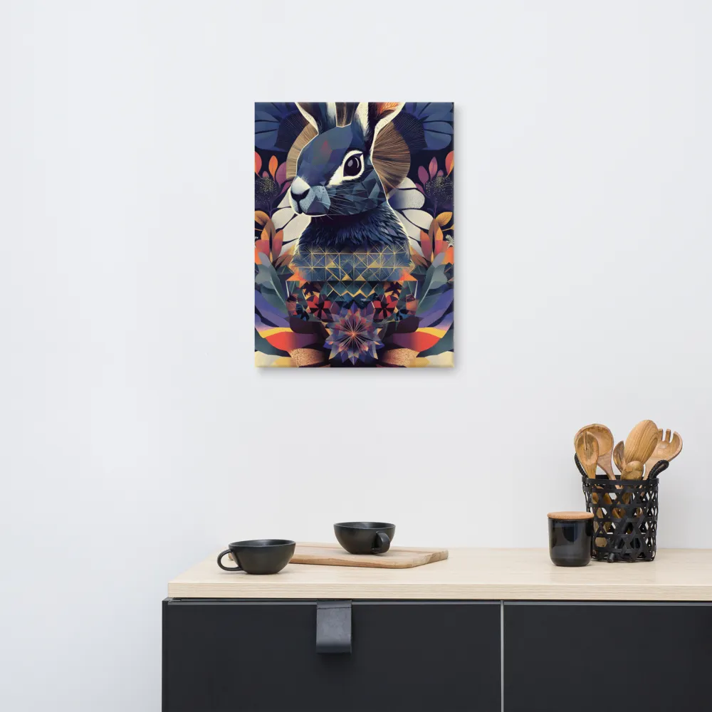 Ethereal Bunny: A Geometric Wonderland