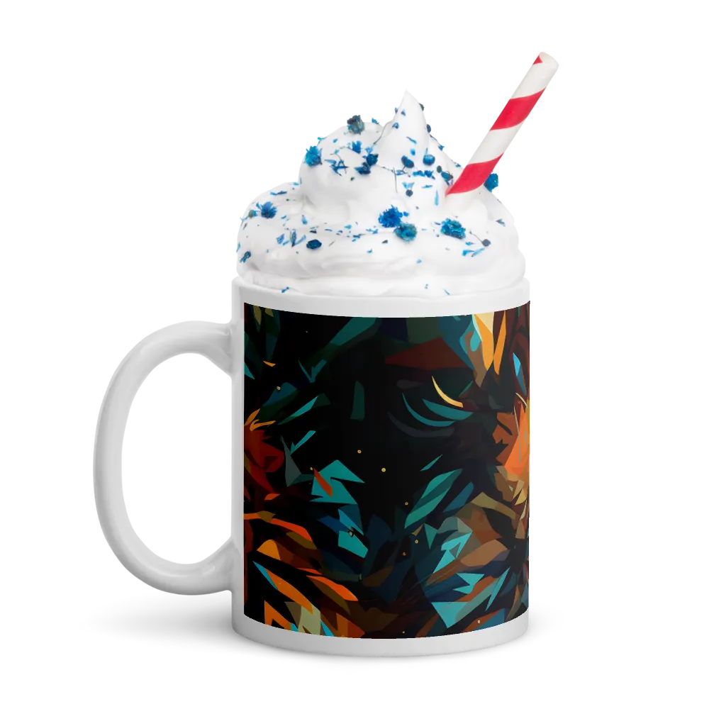 Wild Symphony: Abstract Tigers | Mugs | Multiple Sizes & Colors