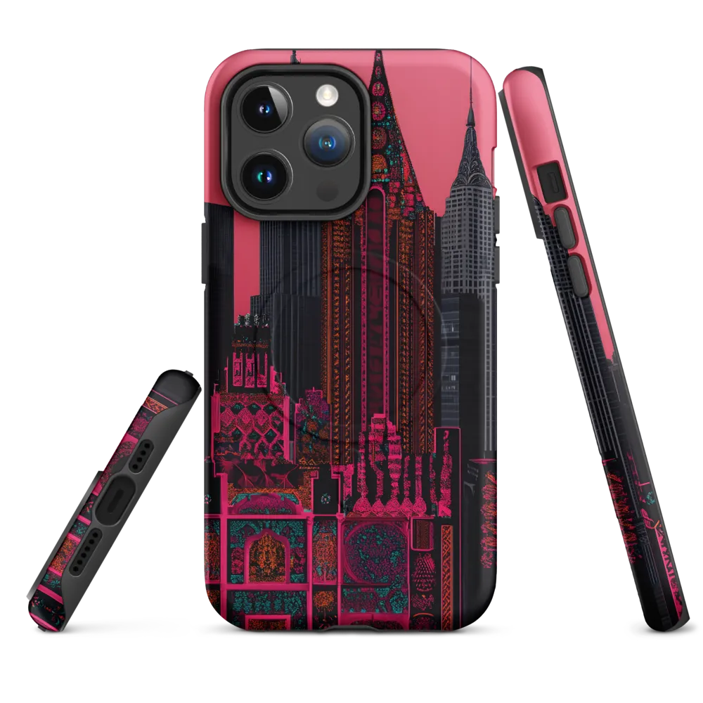 Urban Vibrance: A Digital Exploration of Skyscrapers