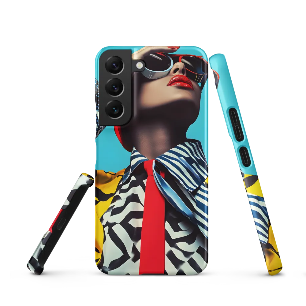 Chic Confidence in Bold Patterns