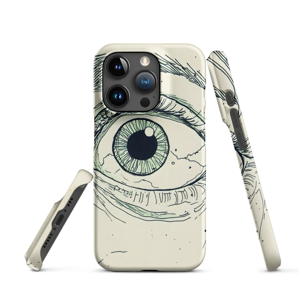 Observant Gaze | Phone Case |  15 Pro | Snap Case | Matte