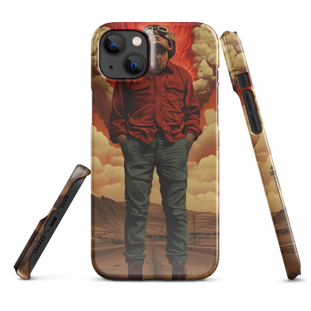 Defiant Spirit in a Surreal Landscape