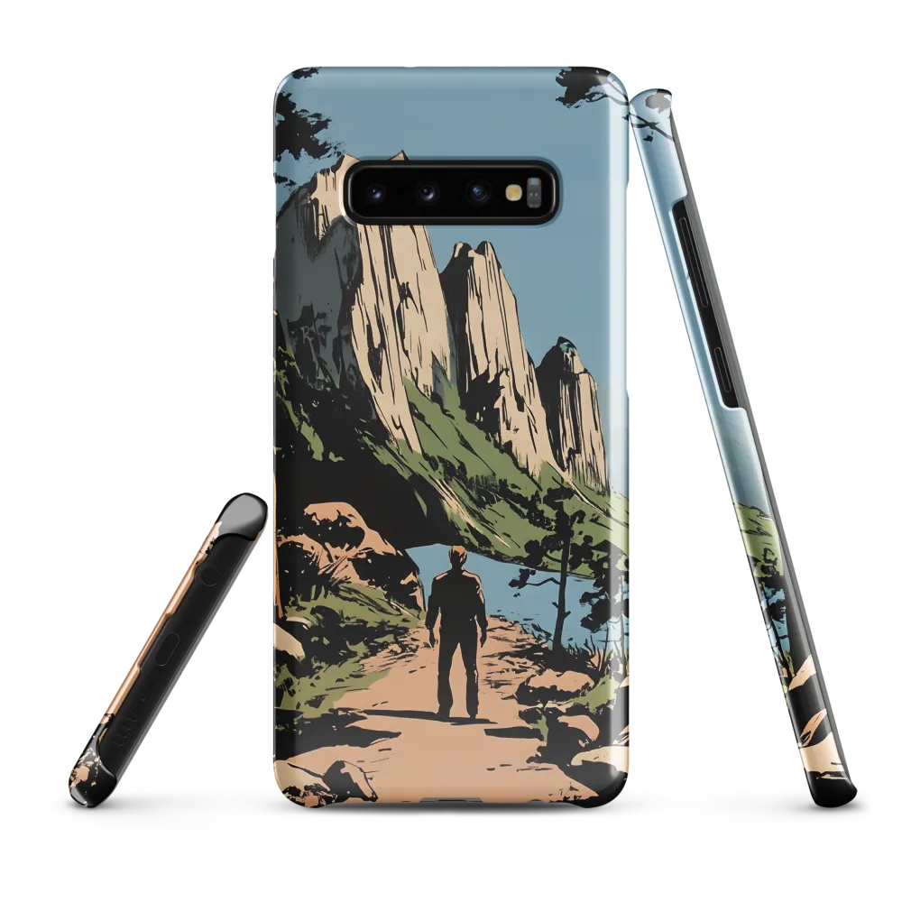 Path of Contemplation | Phone Case |  S10 Plus | Snap Case | Glossy