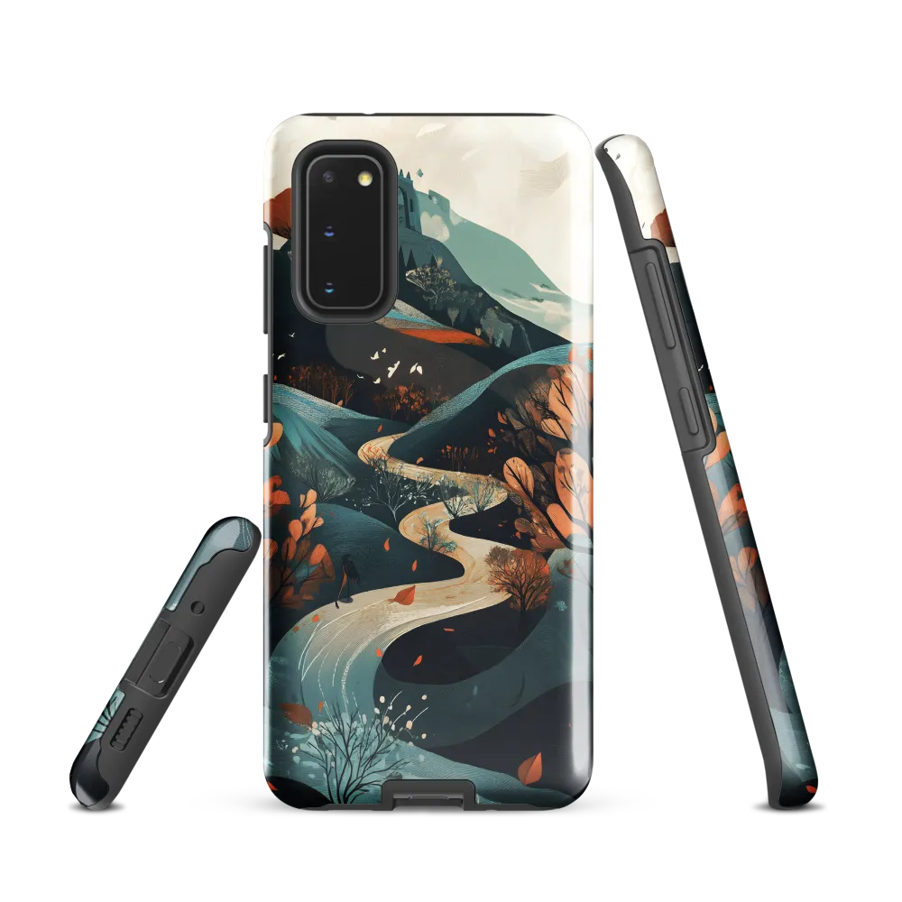 Whispers of Autumn: A Serene Journey | Phone Case |  S20 | Tough Case | Glossy