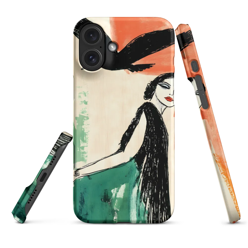 Elegance in Flight | Phone Case |  16 Plus | Snap Case | Matte