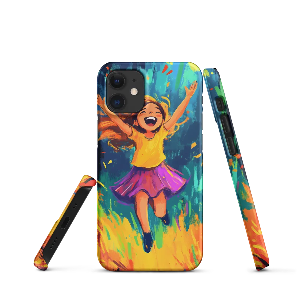 Joyful Escape into Nature | Phone Case |  12 Mini | Snap Case | Matte