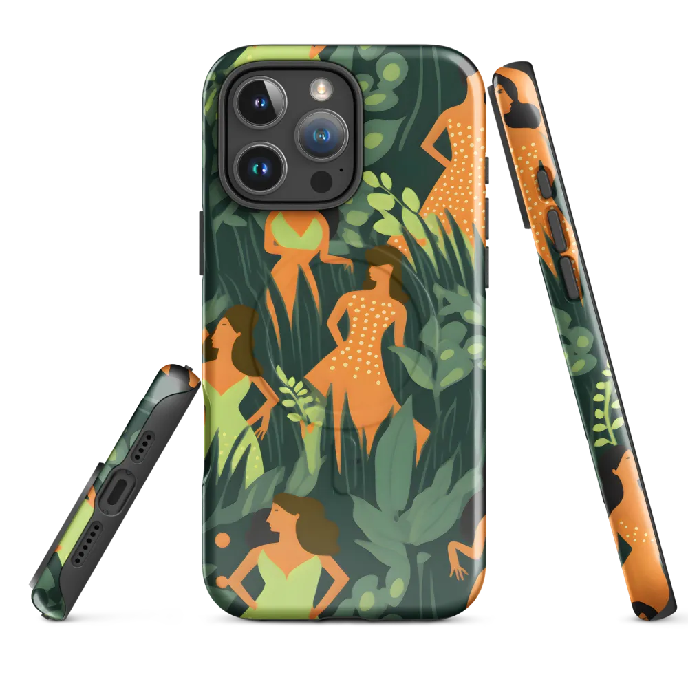 Playful Harmony in Patterns | Phone Case |  16 Pro Max | MagSafe® Tough Case | Glossy