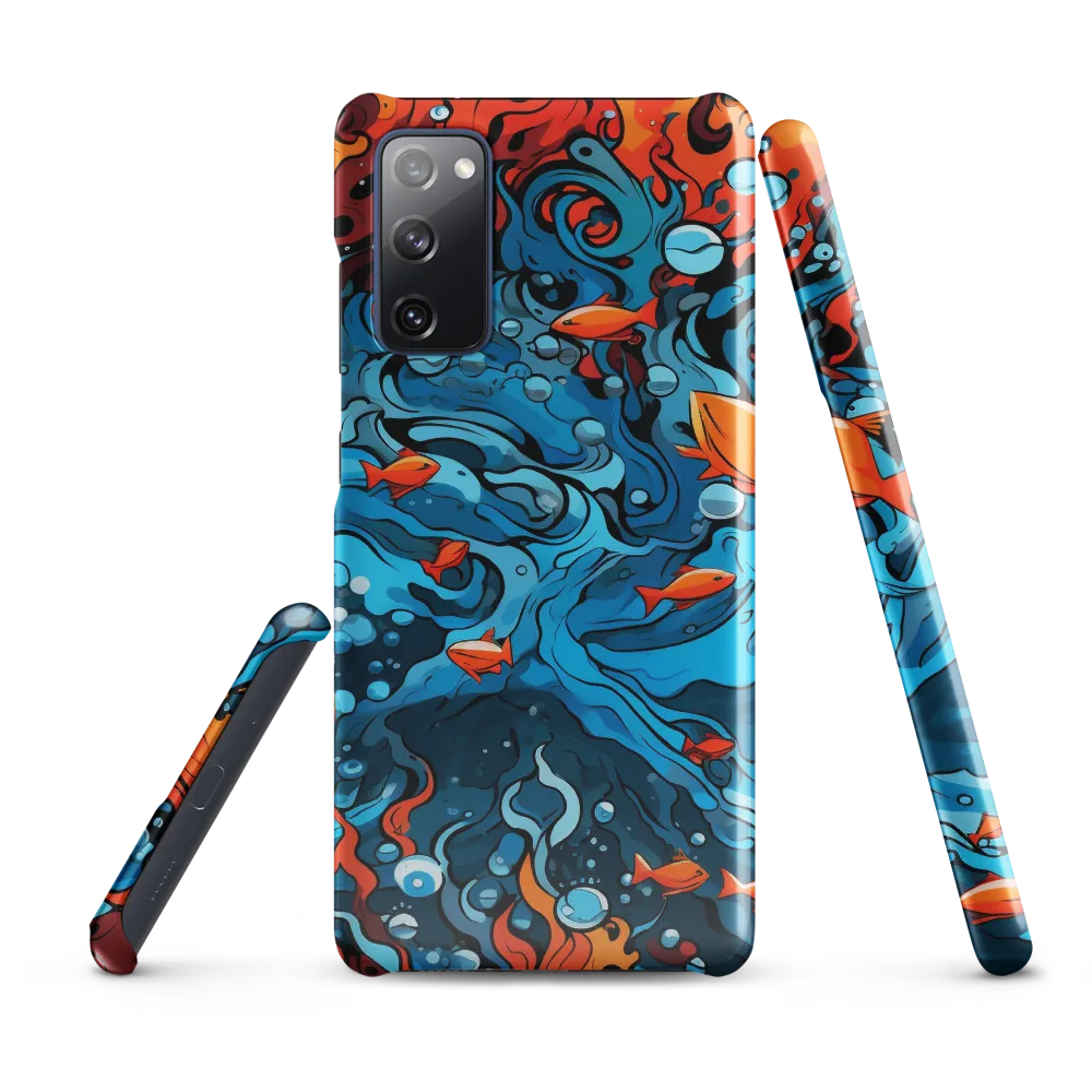 Fluid Harmony: Ocean and Flames