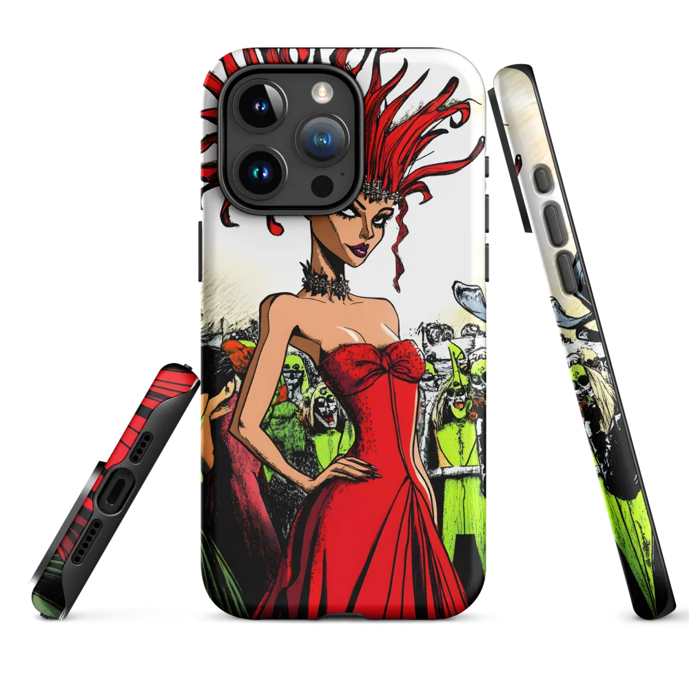 Fiery Elegance: A Fashion Statement