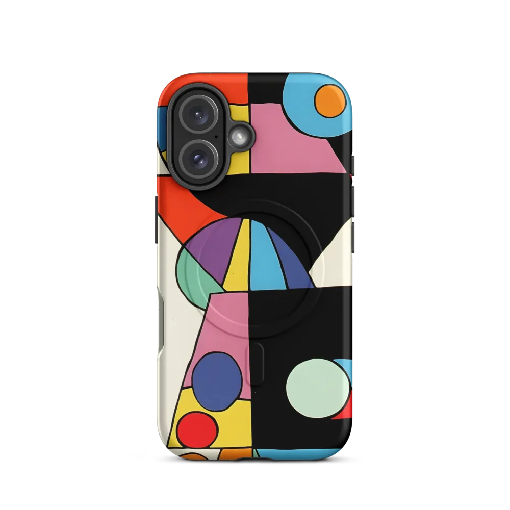 The Play of Shapes | Phone Case |  16 | MagSafe® Tough Case | Matte