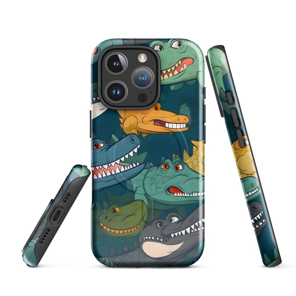 Cheerful Crocodilian Parade