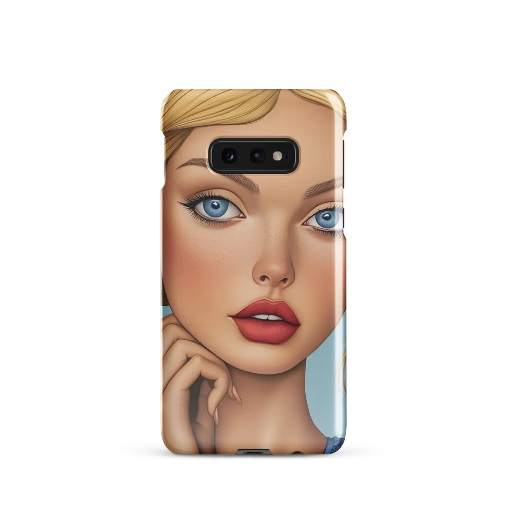 Serenity in Blue | Phone Case |  S10e | Snap Case | Glossy