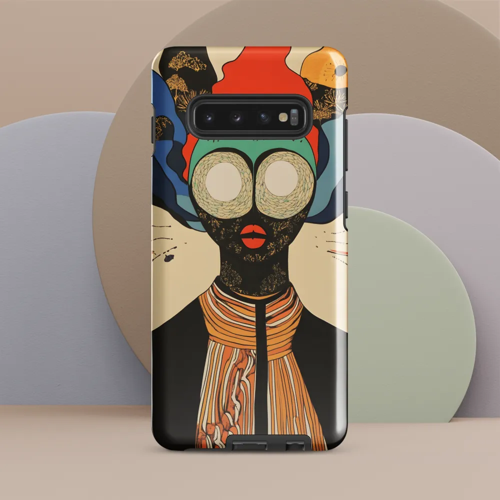 The Cosmic Portrait | Phone Case |  S10 Plus | Tough Case | Glossy