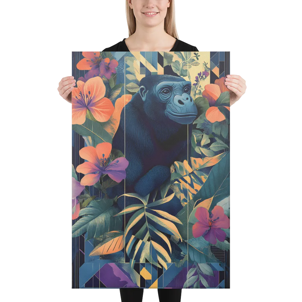 Harmony of Nature and Geometry | Canvas | 24″×36″
