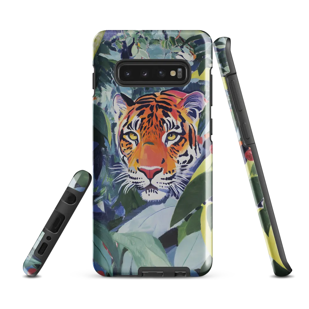 Gaze of the Tiger | Phone Case |  S10 Plus | Tough Case | Glossy