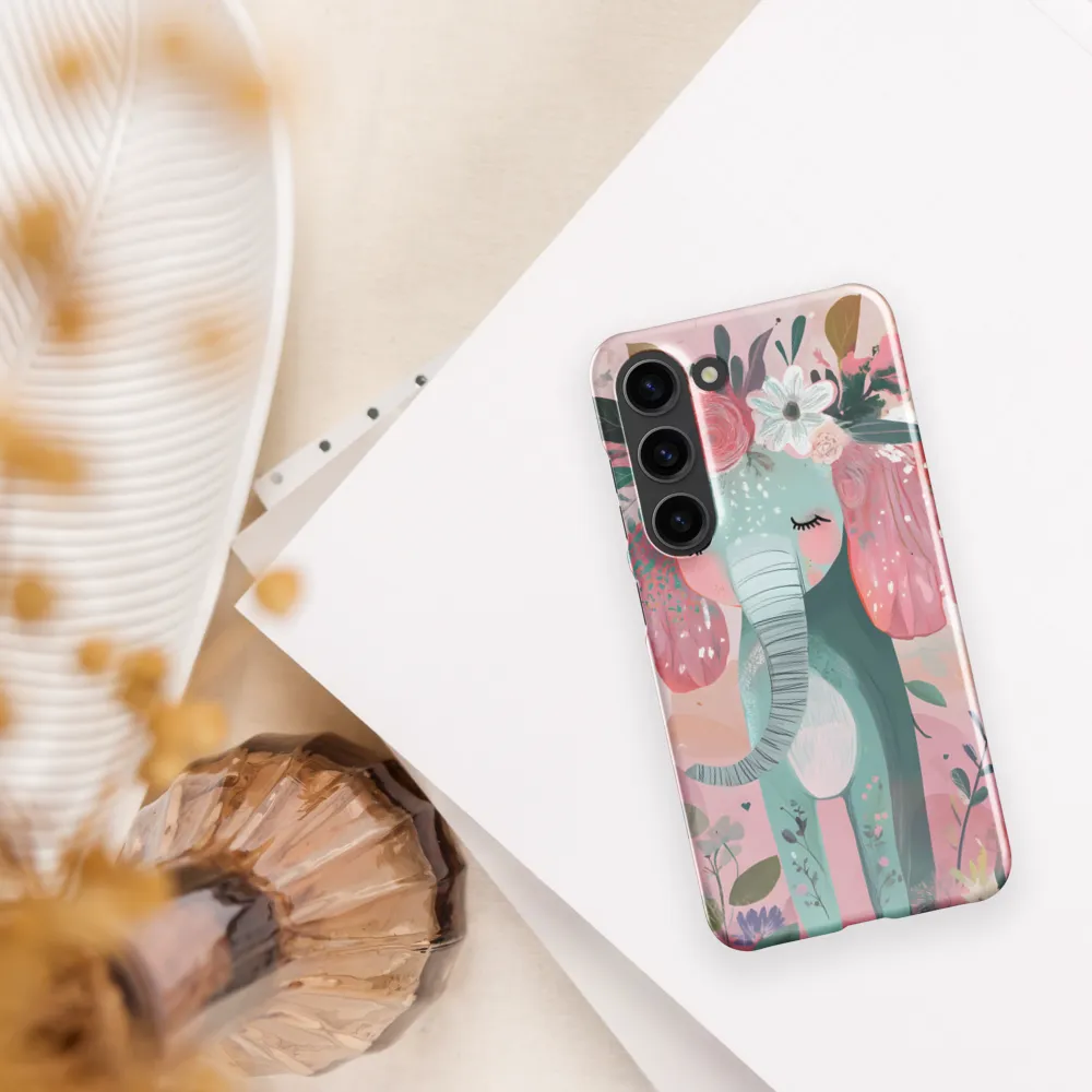 Whimsical Elephant in Bloom