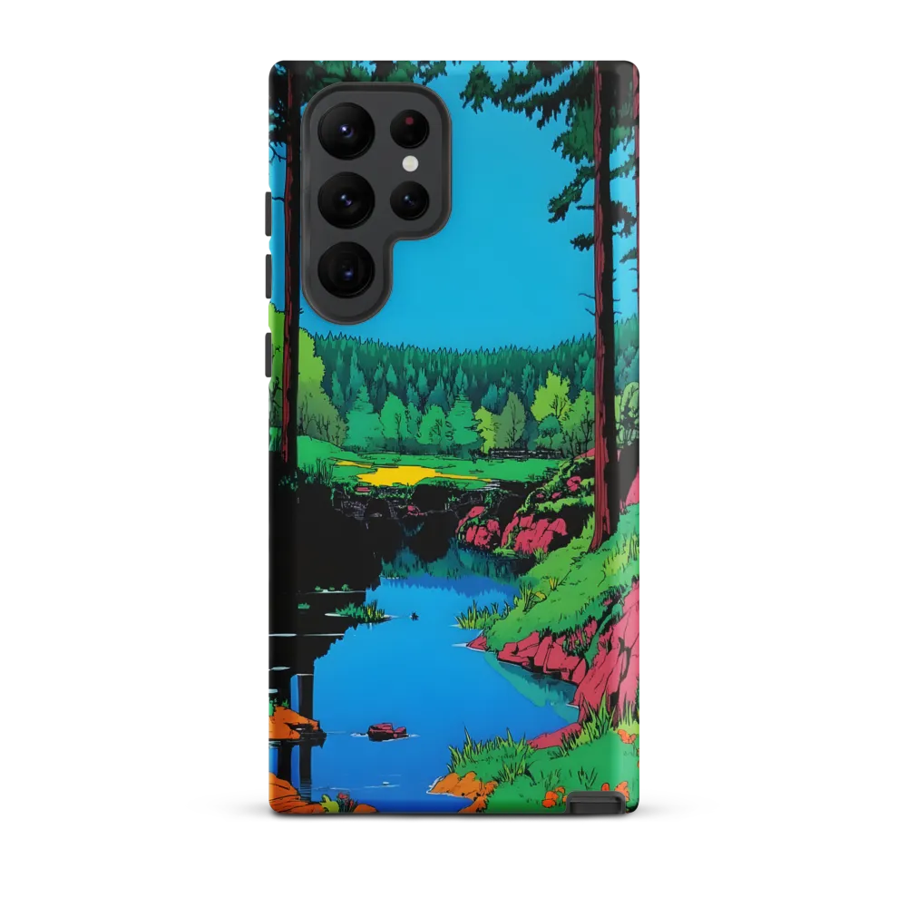 Tranquil Reflections: A Vibrant Landscape