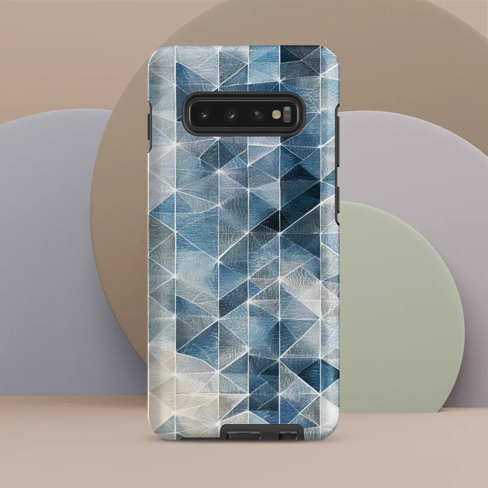 Geometric Harmony in Blue
