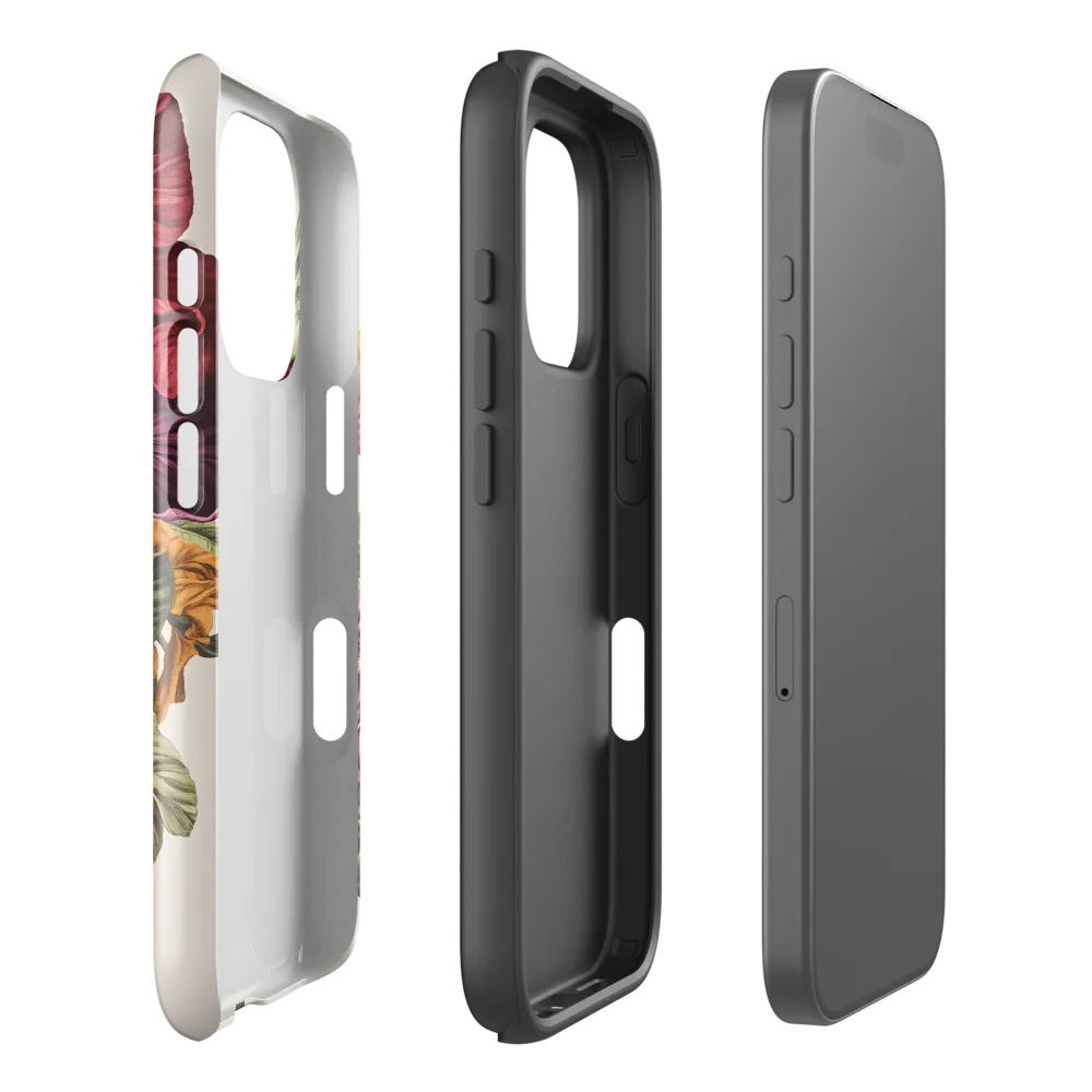 Floral Symphony in Color | Phone Case |  16 Pro | Tough Case | Glossy