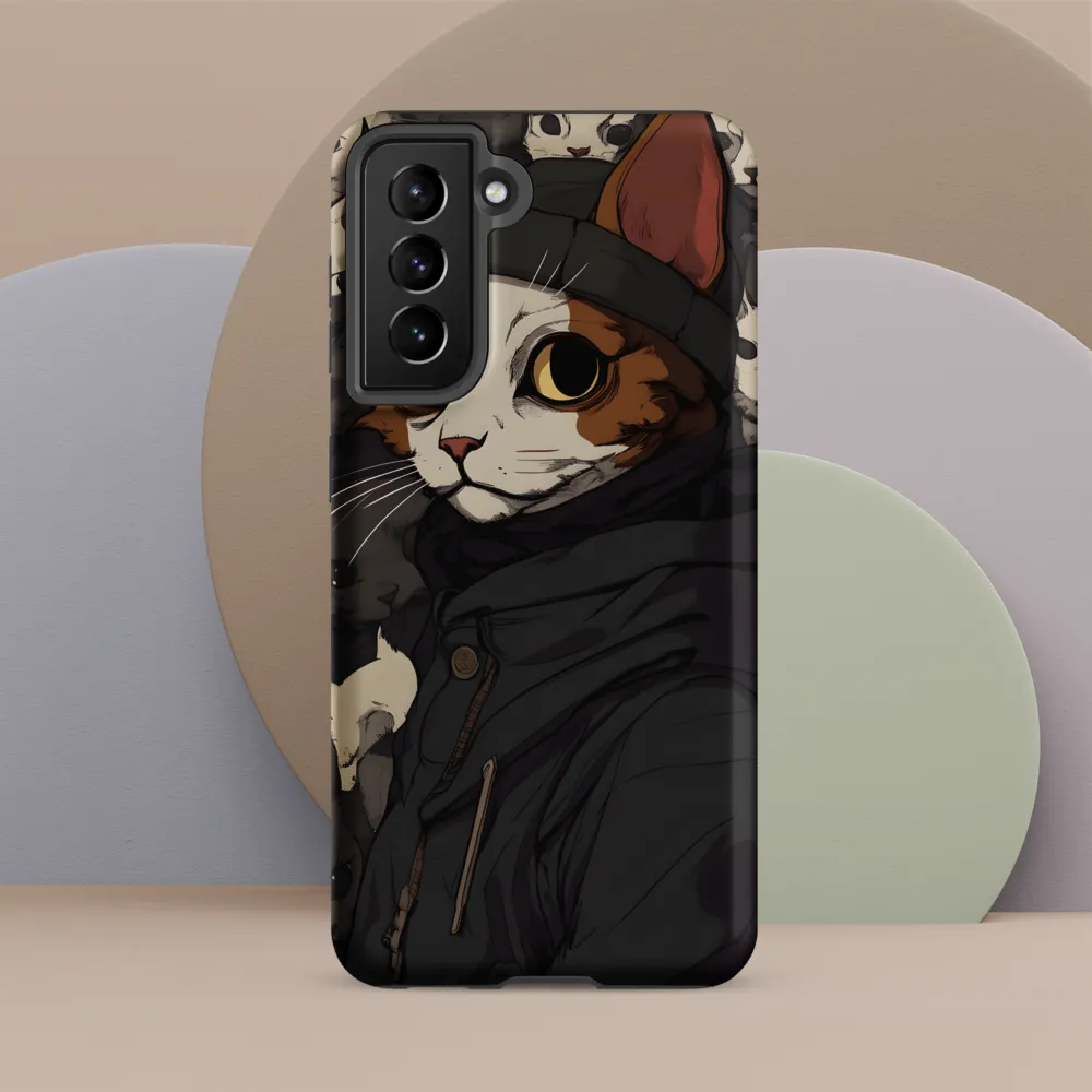 Whimsical Cat Portrait