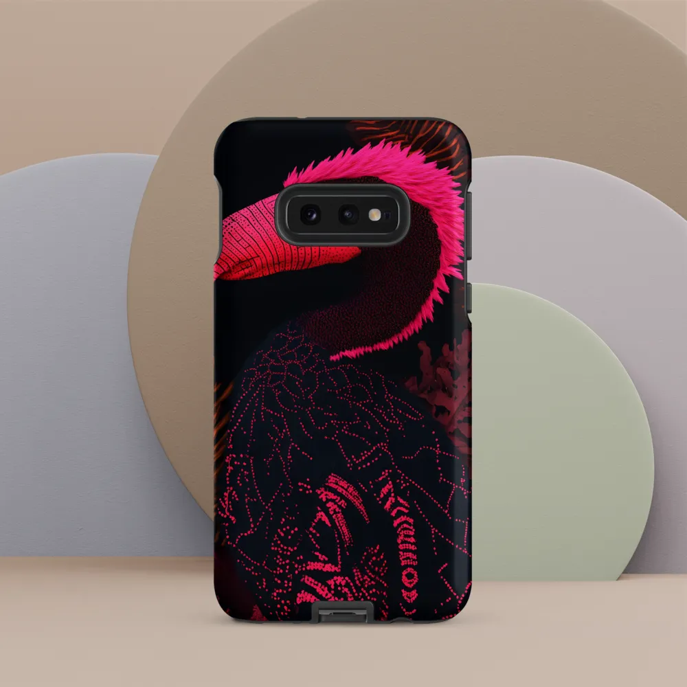 Tropical Echoes: A Modern Avian Portrait