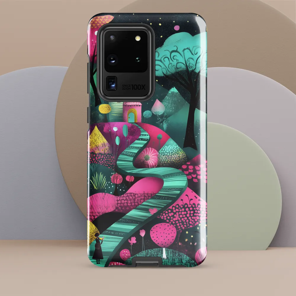 Whimsical Journey through Colorful Lands