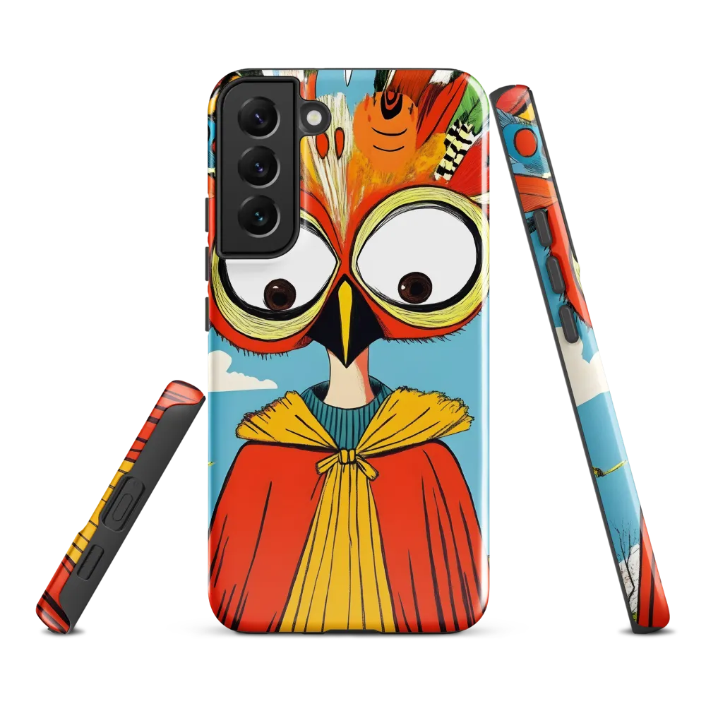 A Whimsical Encounter: The Owl-Human Fusion