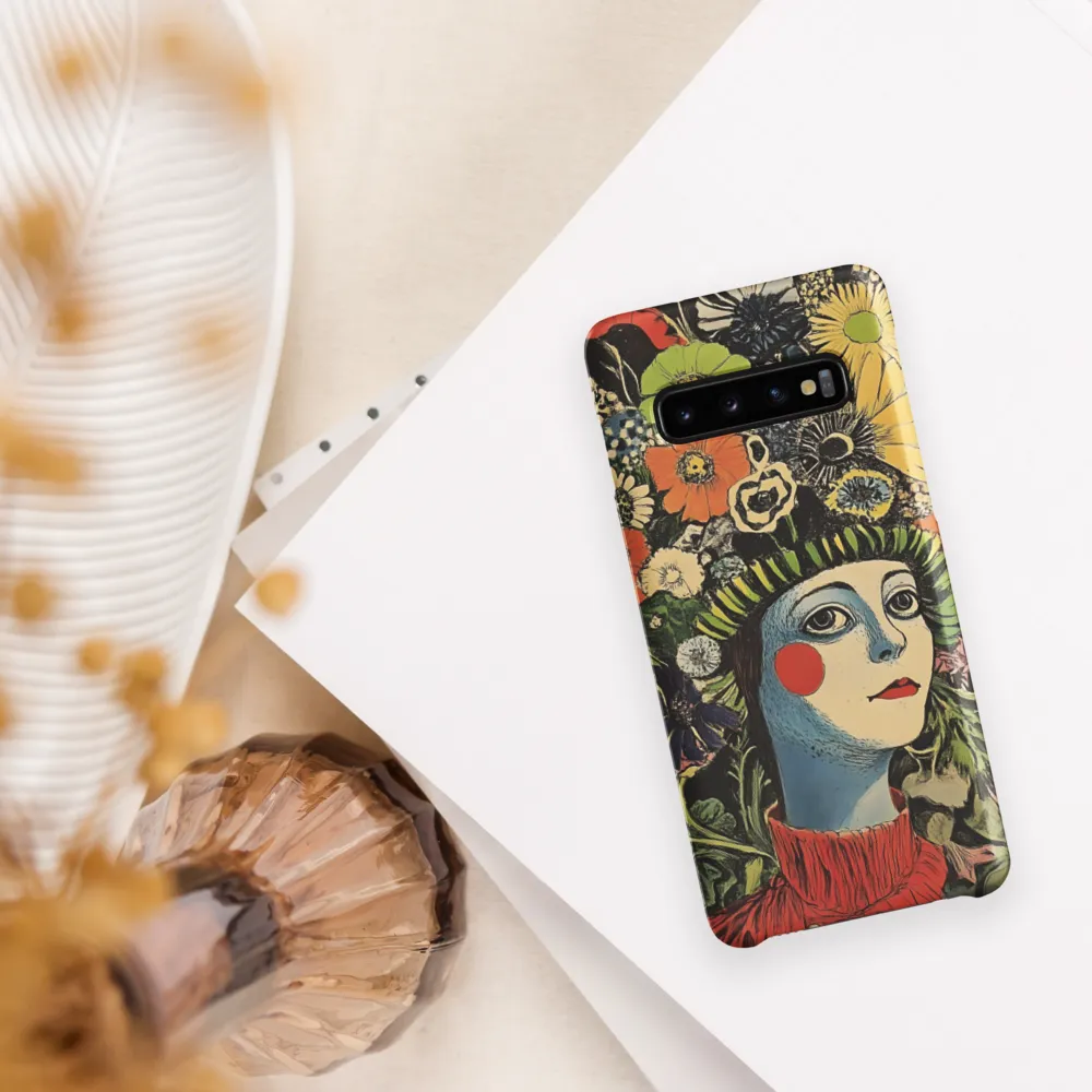 Floral Whimsy: A Portrait of Nature's Embrace