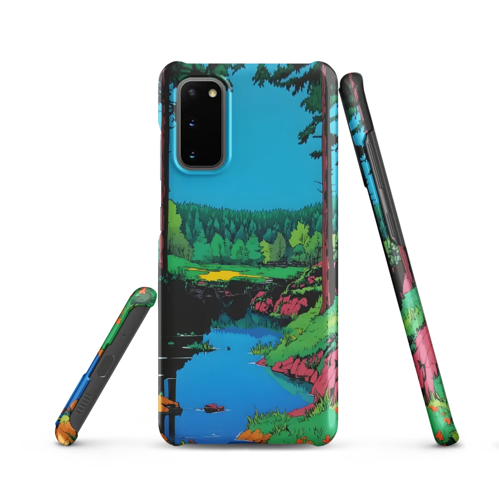Tranquil Reflections: A Vibrant Landscape