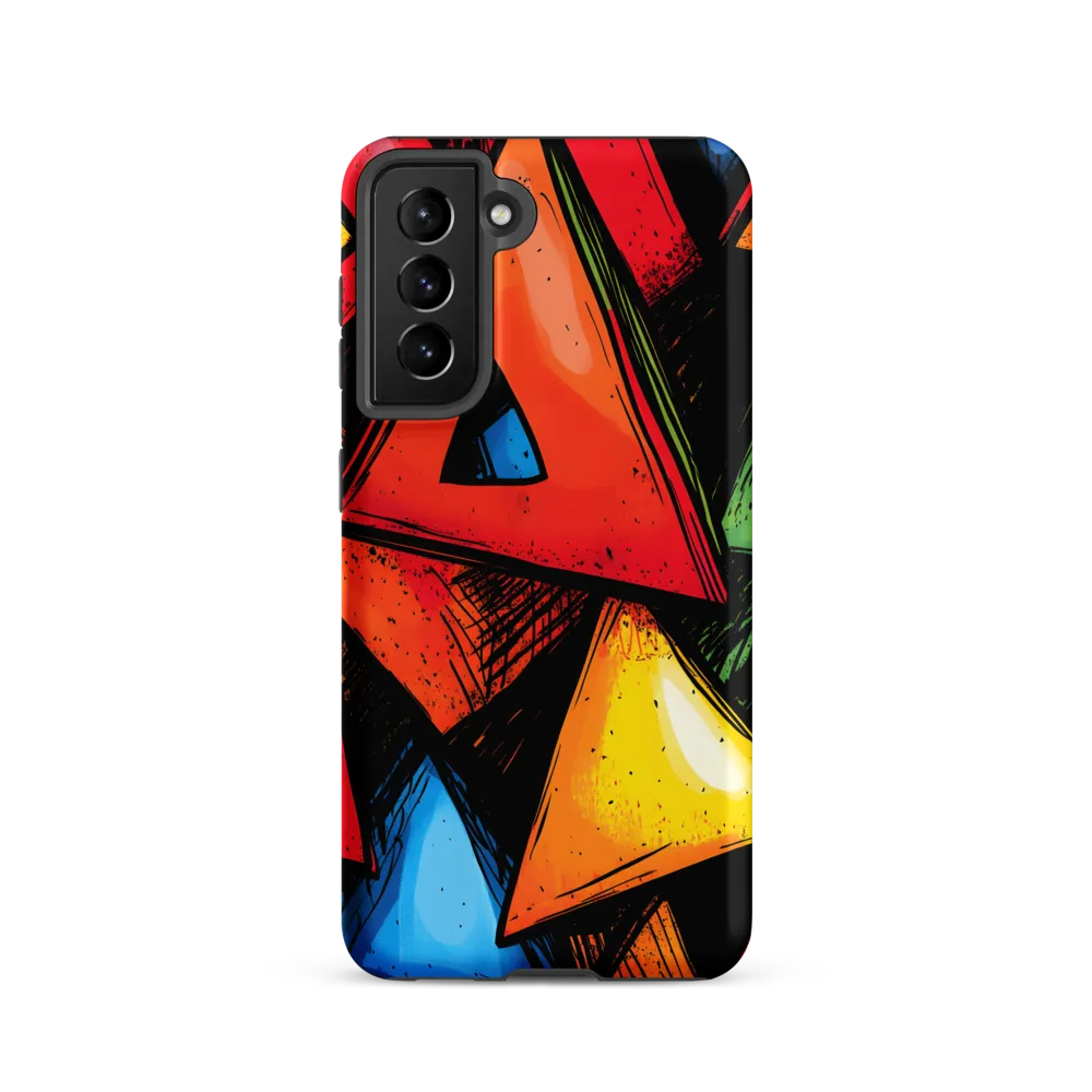 Vibrant Triangles in Abstract Harmony