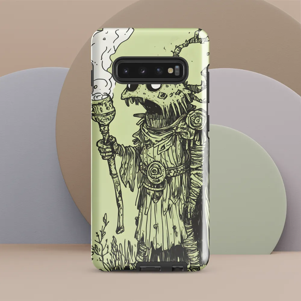 The Enigmatic Sorcerer of the Undergrowth | Phone Case |  S10 Plus | Tough Case | Glossy