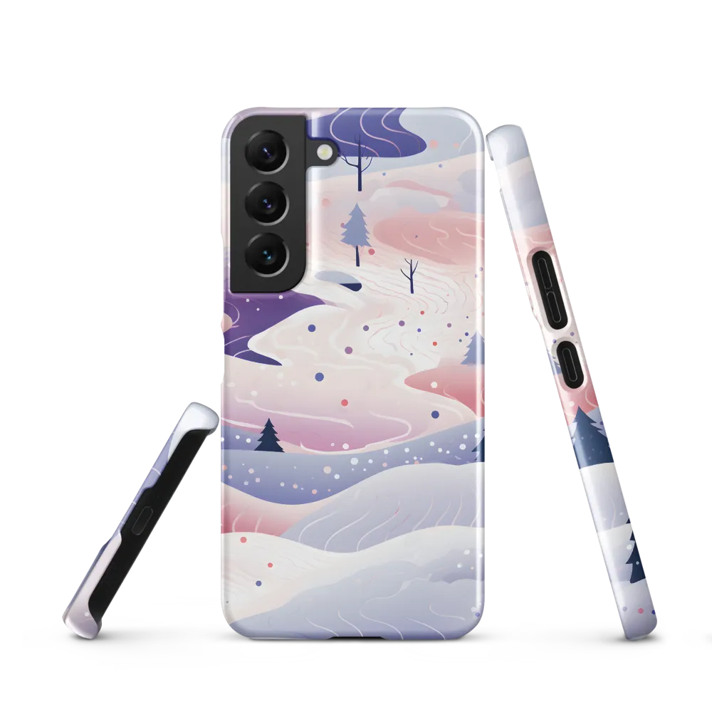 Dreamy Winter Landscape | Phone Case |  S22 | Snap Case | Glossy
