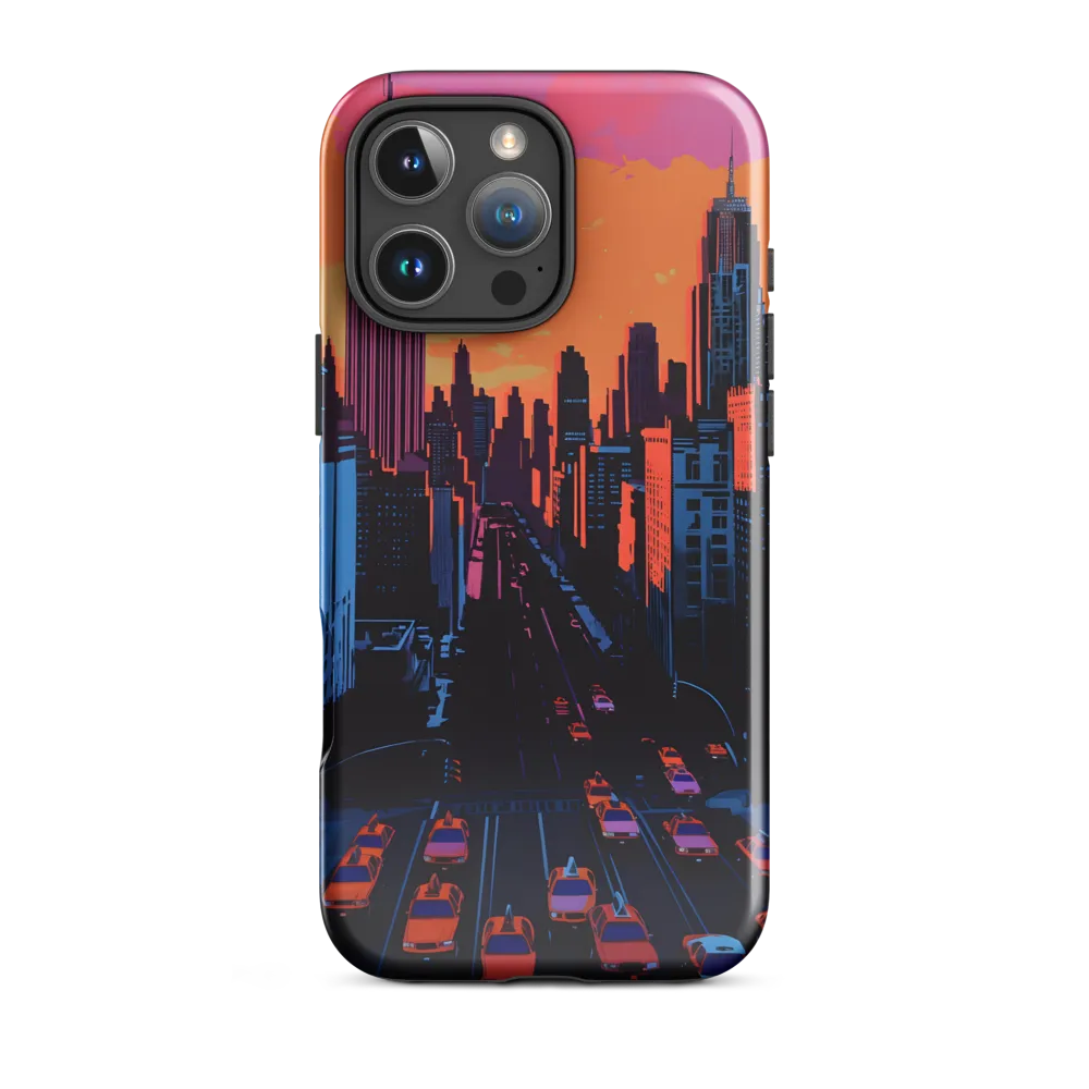 Sunset Over Skyscrapers