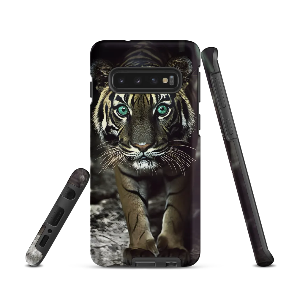 Majestic Gaze: The Tiger's Presence