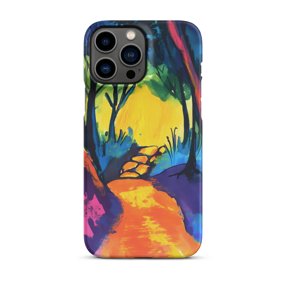 Path Through a Vibrant Forest