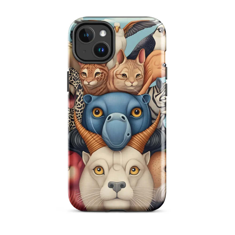 Harmonious Echoes of Wildlife | Phone Case |  14 Plus | MagSafe® Tough Case | Glossy