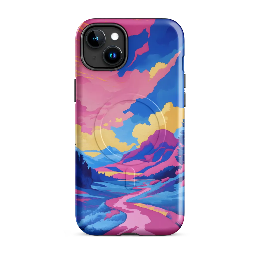Dreamscape: The Serene River | Phone Case |  15 Plus | MagSafe® Tough Case | Glossy
