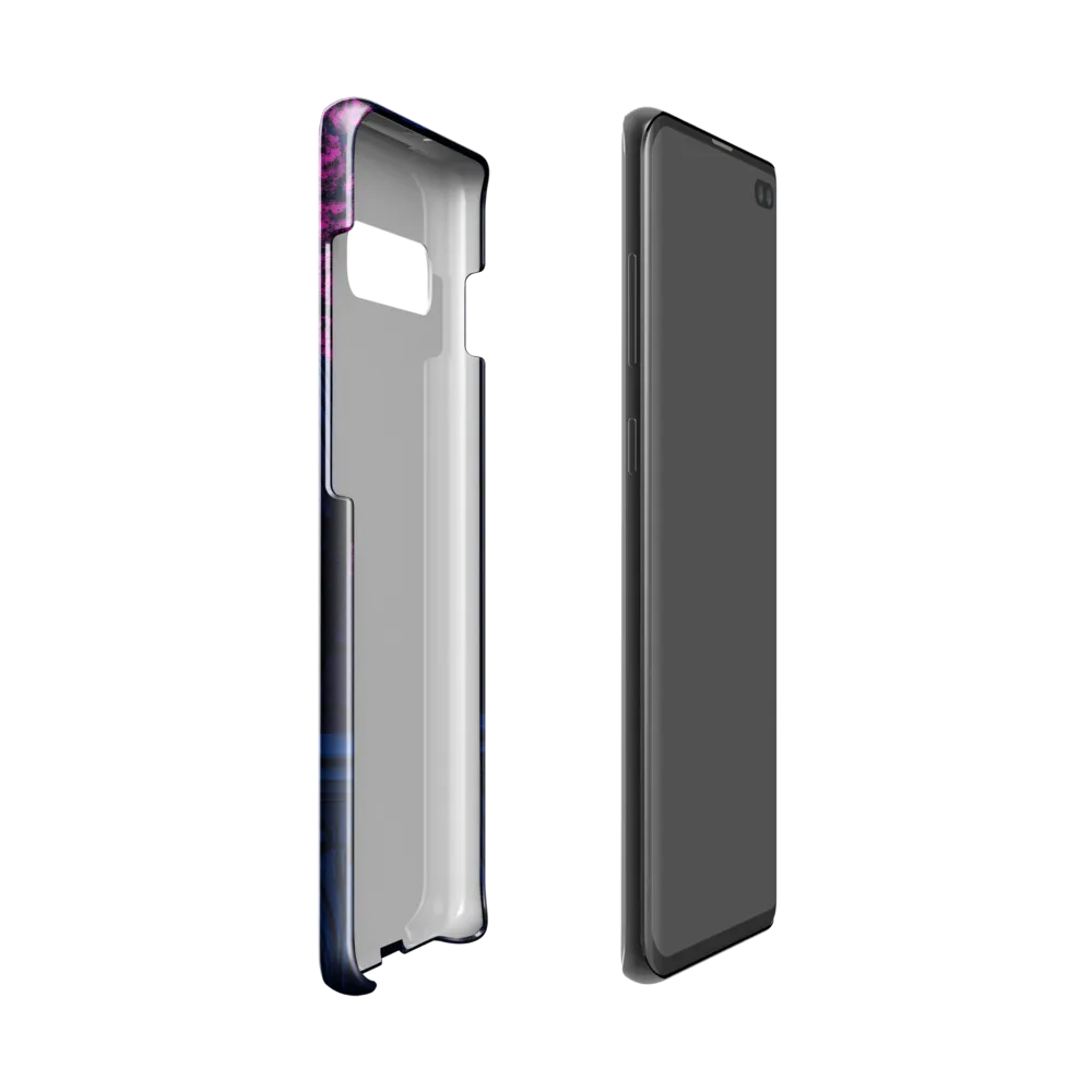 The Serene Silence | Phone Case |  S10 | Snap Case | Glossy
